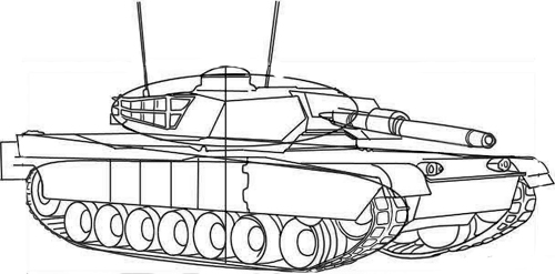 Как можно нарисовать танк