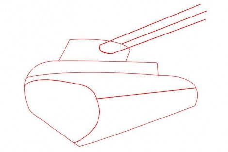 Как нарисовать танк карандашом поэтапно. Немецкий танк